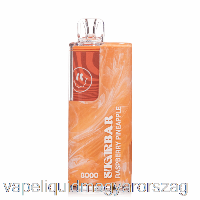 Cukorszelet Sb8000 Eldobható Málna Ananász Vape Folyadék